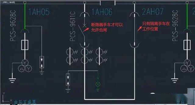 高壓開關(guān)柜 5防閉鎖，三合一2閉鎖，零基本電工一眼就能理解