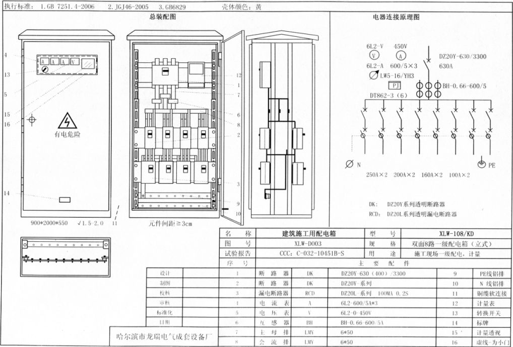 標準化示例|如何配置施工現場臨時用電配電箱(機柜)？