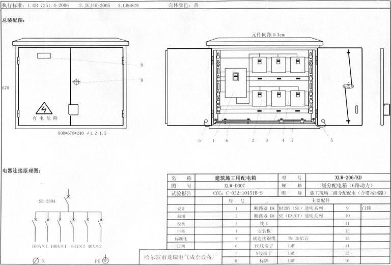 標準化示例|如何配置施工現場臨時用電配電箱(機柜)？